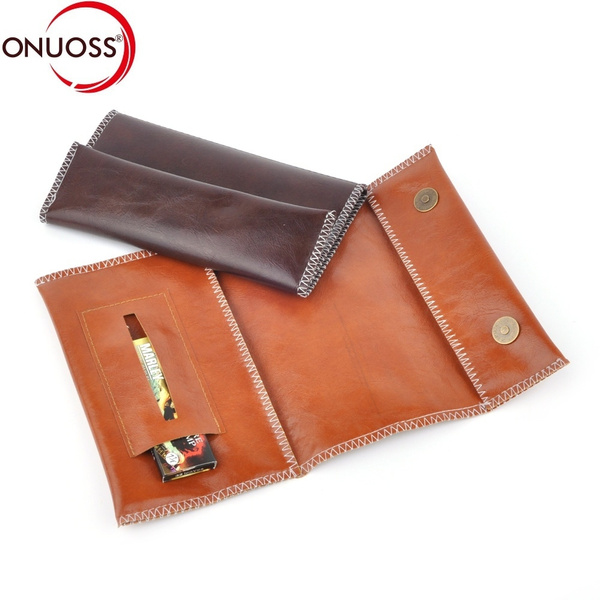 Super Quality Tobacco Pouch With Flap & Paper Packet 