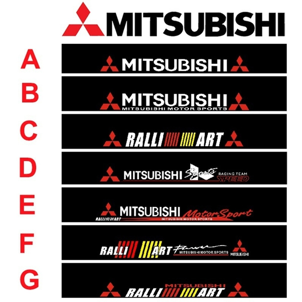 Mitsubishi Racing Logo By Amari Bergstrom Suzuki Sticker Design ...