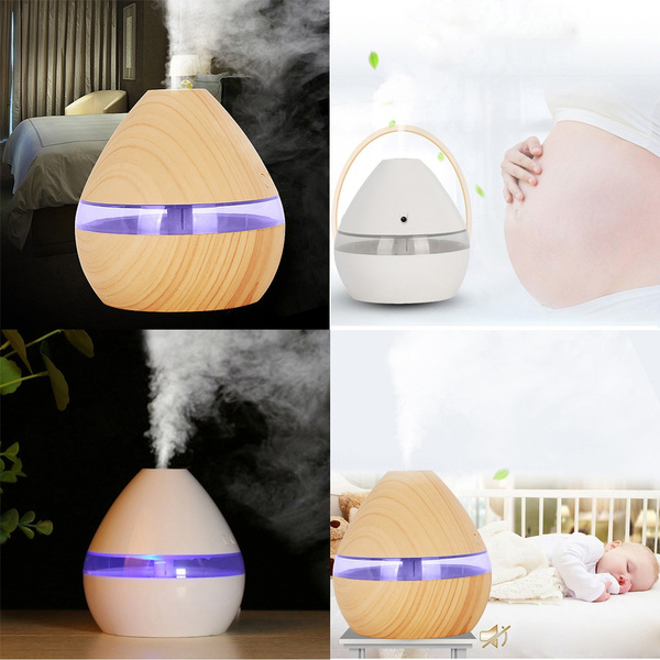 Air Aroma Essential Oil Diffuser Led Ultrasonic Aroma Aromatherapy Humidifier Wish