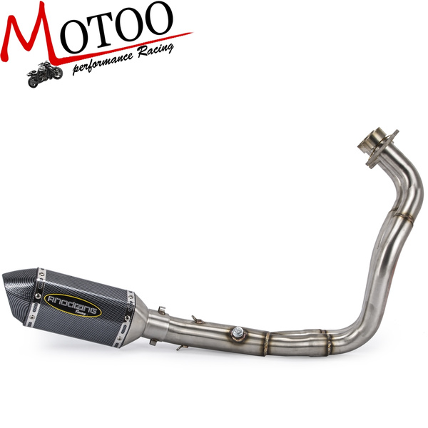 Brand new Motorcycle exhaust system with exhaust muffler for Yamaha MT-07 FZ-07 MT07 Tracer 2014-2017,XSR700 2016-2017
