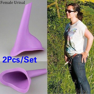 Female Ladies Portable Urinal Outdoor Travel Stand Up Pee Urination Device 