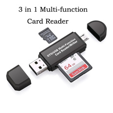 Multifunctional OTG Card Reader Micro SD / SD Card / USB Reader