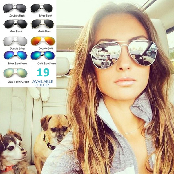 zerouv - matte frosted frame reflective colored mirror lens horn rimmed  sunglasses 54mm - 54mm - Walmart.com