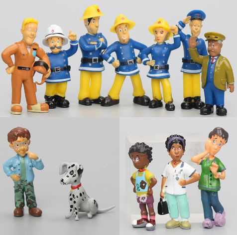 fireman sam action figures