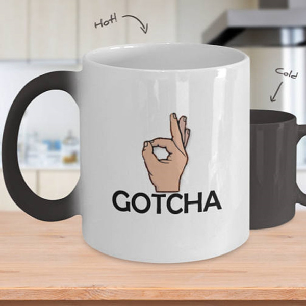 The Finger Hand Gesture Funny Coffee Office Mug