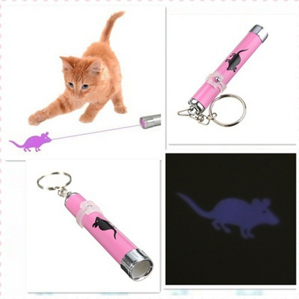 5 Colors Pet Laser Pointer Cat Toys Cartoons Laserpen LED Light Creative  Funny Pet Cat Toys Pen with Bright Animation Mouse WHE | Wish