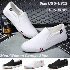 Men Women Casual Flats Shoes Canvas Shoes 