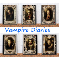 vampirediarie, figureposter, coated, Home Decor