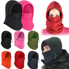 Fleece, Fashion, detachablehood, Masks