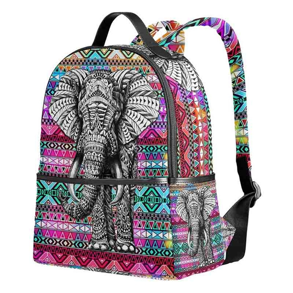 colorful backpack