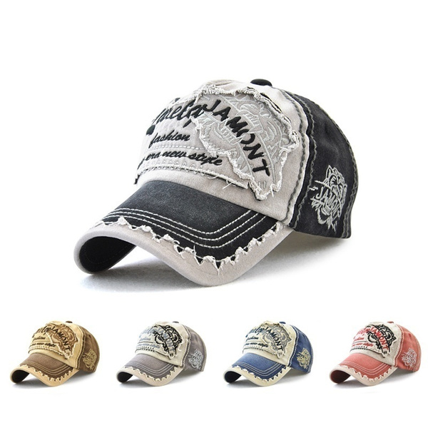 Embroidered Bone Snapback Stylish Hip Hop Cap Adjustable Flat Hat