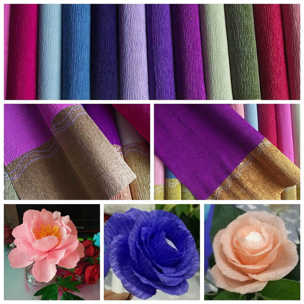 1Pcs Tissue Paper Flower Bouquet Wrapping Paper Gift Packaging