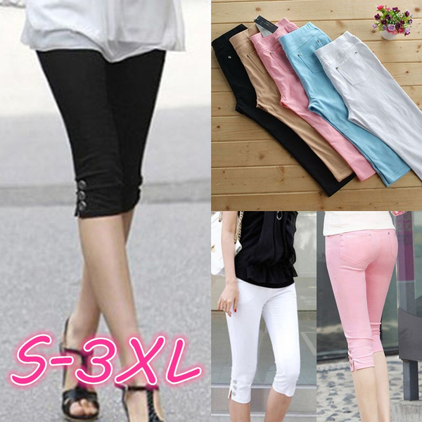 Skinny Slim Pencil Pants Women Fashion 
