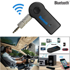 Wireless Bluetooth 3.5mm AUX Audio Stereo Music Home Car Receiver Adapter Mic Magic