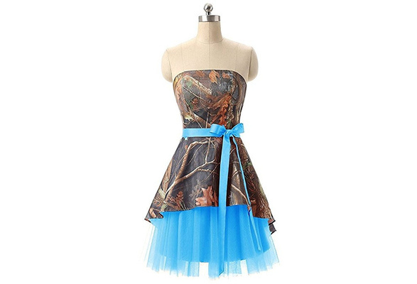 cheap camouflage homecoming dresses SHORT CAMO dress with accent Color SIZES 18 to 28 main image 1