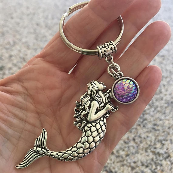 Mermaid sale key holder