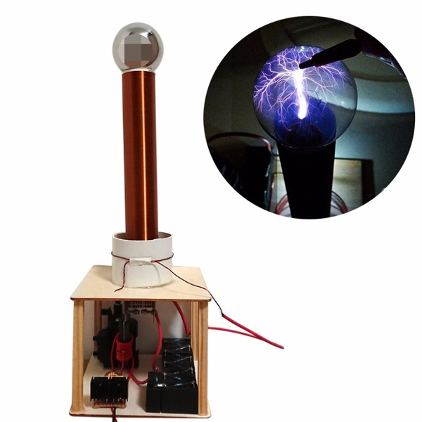DIY Tesla Coil Suit Arc Test Wireless Electricity Transmission Kits Toy