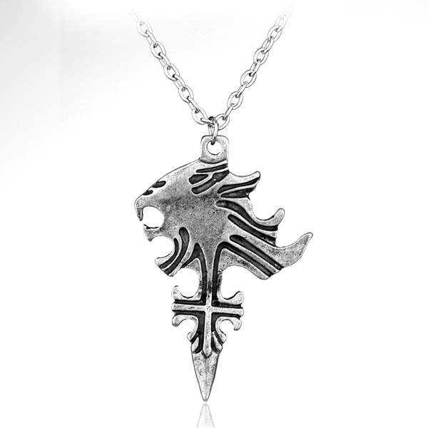 Final Fantasy VIII Necklace Sleeping Lion Heart Griever Squall