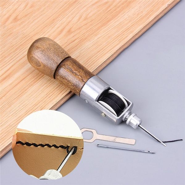 Professional Speedy Stitcher Sewing Awl Tool Leather Sail Canvas Repair Kit  New 