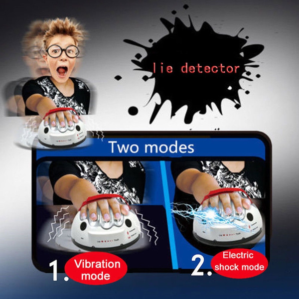 Lie Detector Electric Shocking Liar Test Truth Dare Game Party Polygraph Toys 