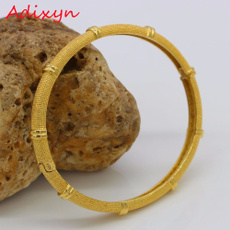 Jewelry, gold, for girls, Cheap fashion jewelry bangles