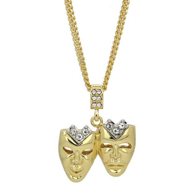Cz Pendant Cuban Chain Necklace 3mm | Wish