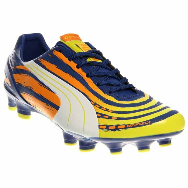 Puma Mens EvoSPEED 2.2 Graphic Firm Ground Cleats Casual Athletic