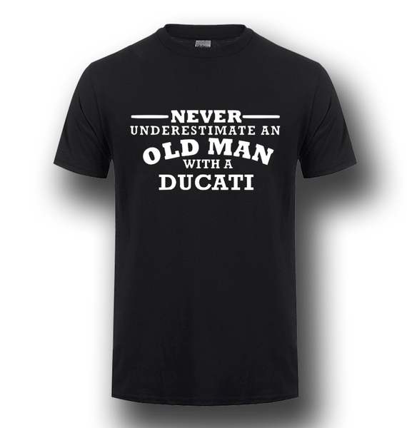 Bmw Never Underestimate An Old Man  Mens T-Shirt 