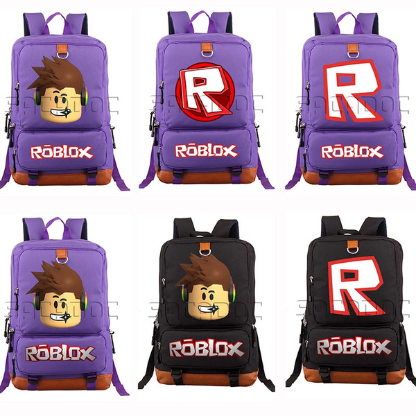 Roblox Backpack Boys Girls Man Women Backpacks School Bag Teens Daily Backpack Cool Backpack Wish - lavender boy roblox