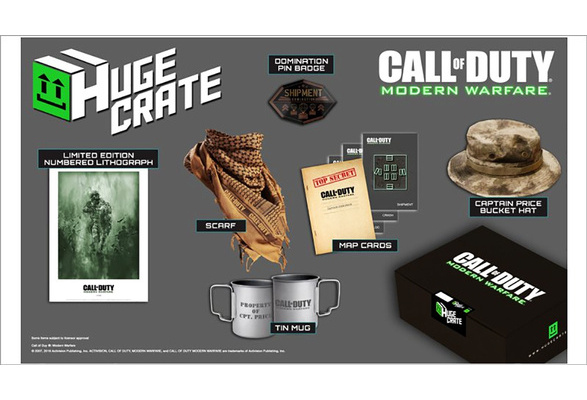 Modern Warfare Huge Crate Box Exclusive 