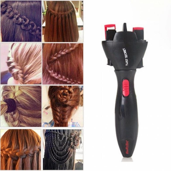 Electric Hair Braider Plait Twist Styling DIY Braiding Machine Quick Braid  Tool