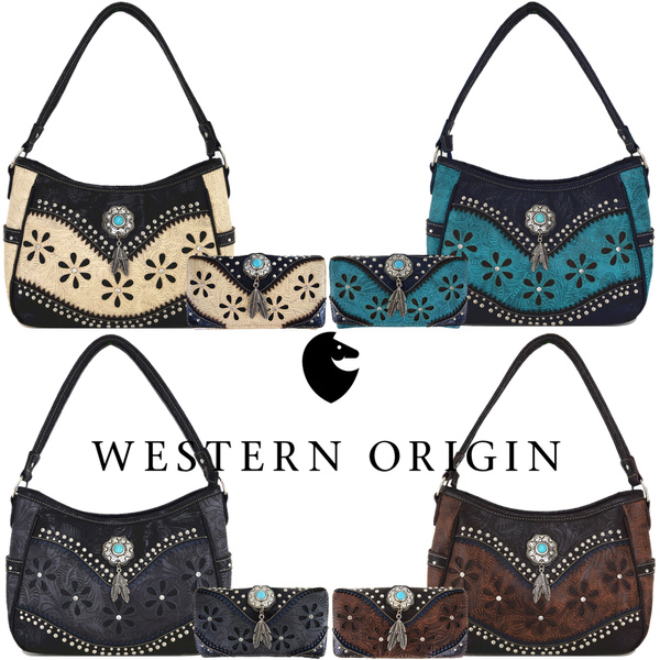 Western Danger Purse Style Country Concealed Carry Shoulder Hand Bag and Wallet  Set - Etsy | Purse styles, Bags, Pretty bags