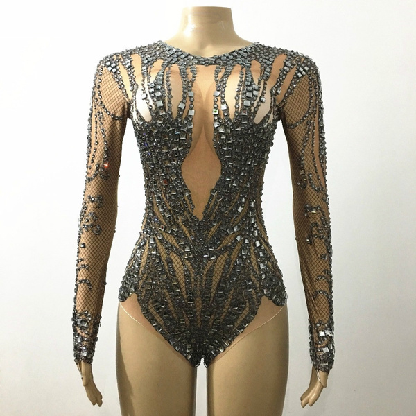 black sparkly leotard