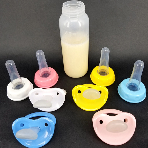 Pacifier Addict  Adult Baby Bottles