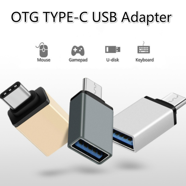 svinge hundehvalp pakke OTG Type-C USB Adapter Usb To Type C OTG Adapter Otg Usb Type C To Usb  Adapter Phone Gamepad Keyboard Phone Adapter Usb Type C | Wish