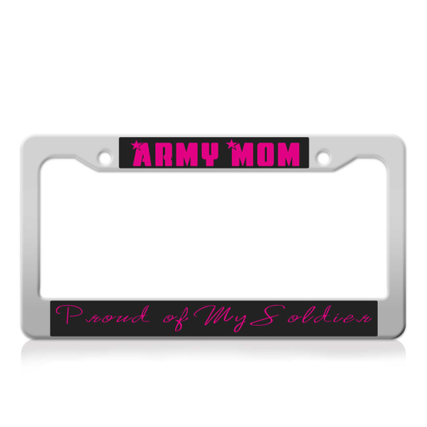 License Plate Frame Holder from Army Mom License Plate Frame Holder from Army Mom