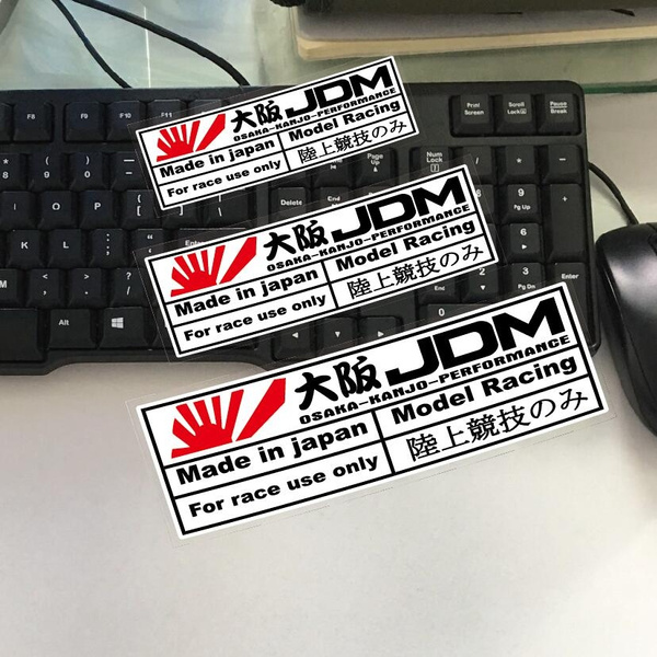 JDM Drift OSAKA Reflective Car Decal Sticker – 3M Vinyl – Japan Option Check!