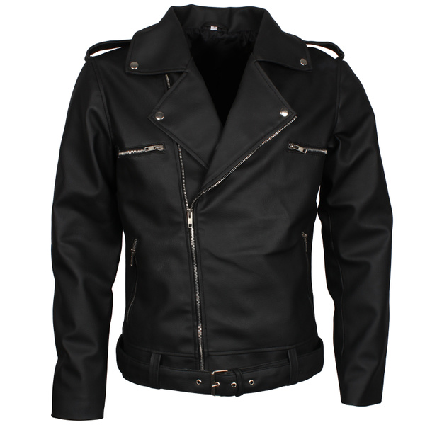 blackleatherjacket, thewalkingdeadneganleatherjacket, Fashion, Jacket