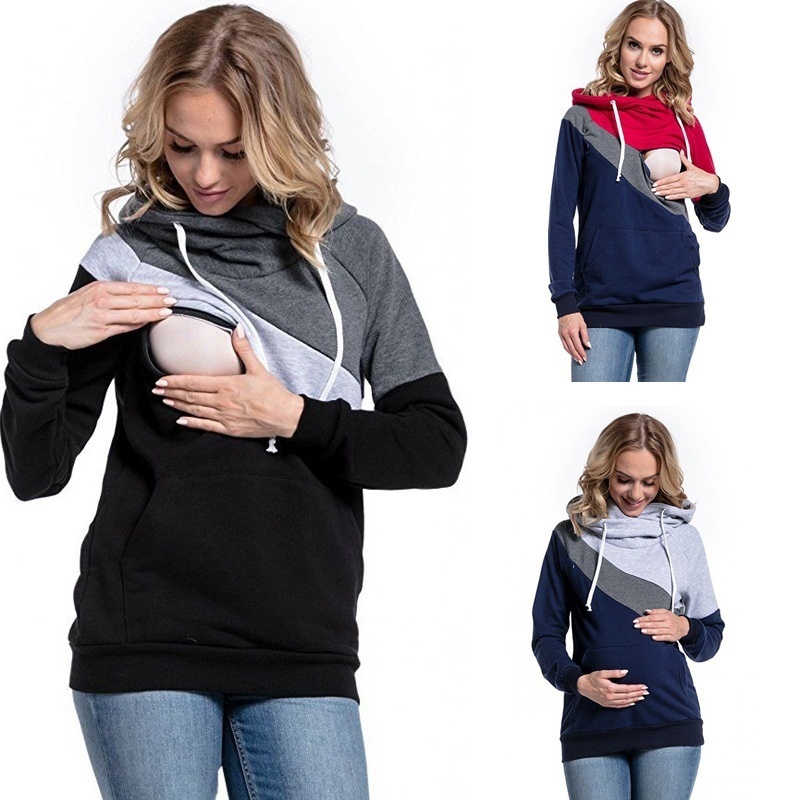 plus size nursing hoodie