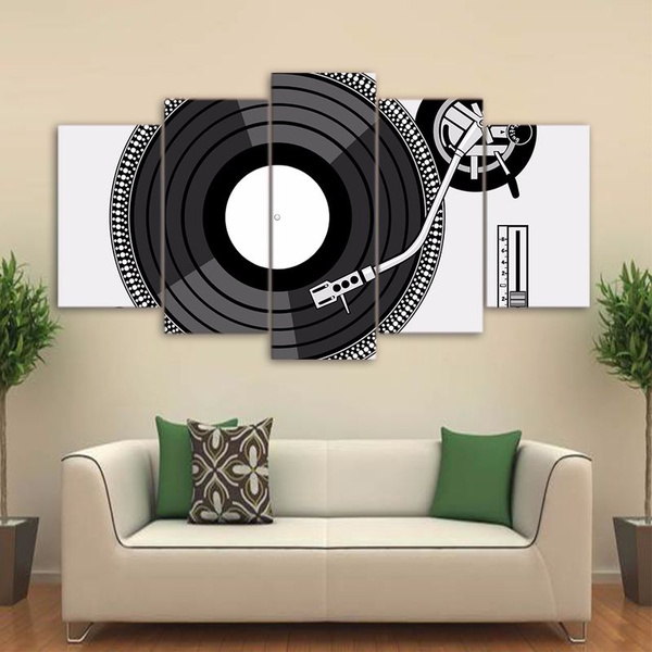 Record Player Vinyl Turntable 1210 DJ Deck Wall Art Print Poster Giant Xl 