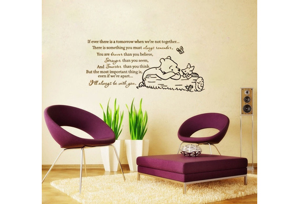 Classic Winnie the Pooh If Ever There Is a Tomorrow Baby Nursery