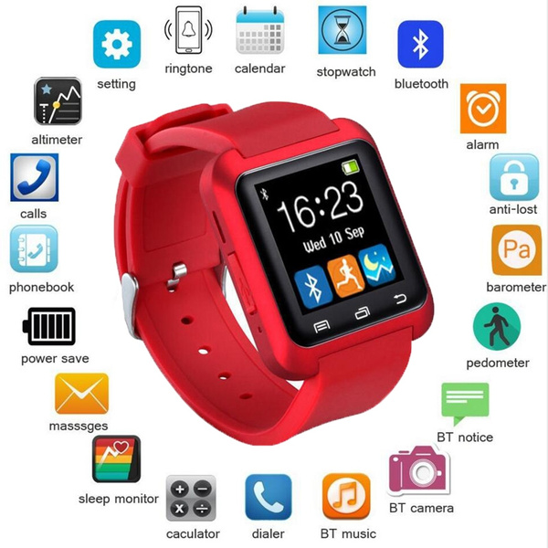 Bt notification u8 sales smartwatch