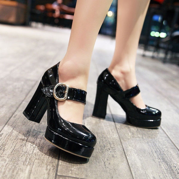 plus size mary jane shoes