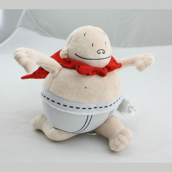 Toys  Vintage Captain Underpants 4 Mini Plush Toy Stuffed Animal