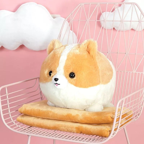 kawaii pomeranian plush