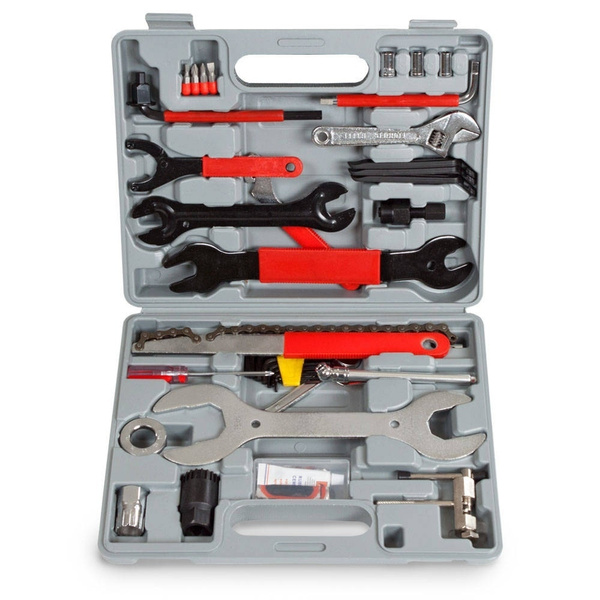 Ancien Kit D'outils De Vélo TACX Vintage – Coffret En Bois Pour Montage Campagnolo