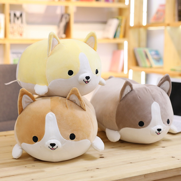 fat corgi plush