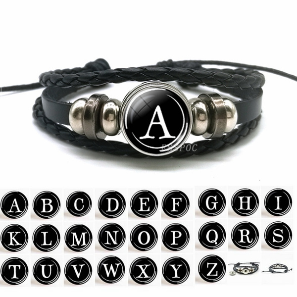 Letter bracelets clearance for guys