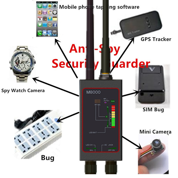 1MHz-12GHz Frequency Automatic Signal Search Detector With Antenna Signals Detectors Car GPS Tracker Finder with Magnetic Light Personal Safety | Wish
