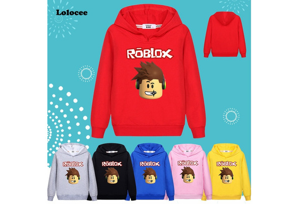 Autumn Roblox T Shirt For Kids Boys Sweayshirt For Girls Clothing Red Nose Day Costume Hoodied Sweatshirt Long Sleeve Tees Wish - 2018 new roblox red nose day boys t shirt kids spring autumn
